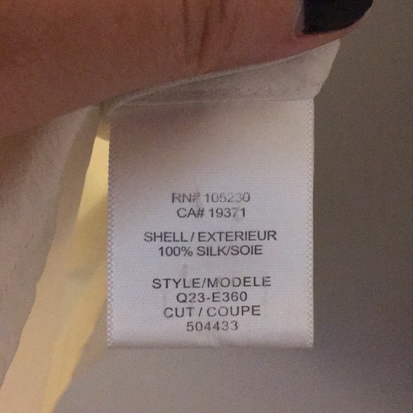 Equipment sleeveless slim signature silk shirt - Picture 5 of 5